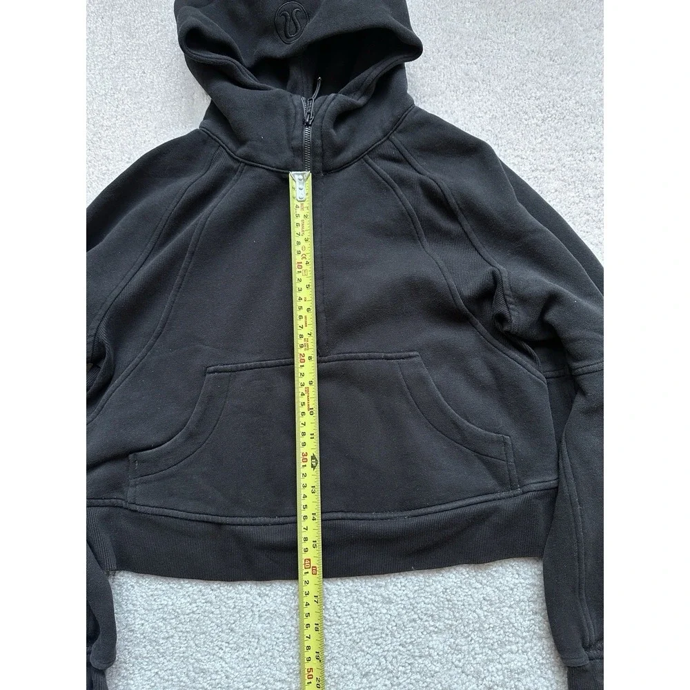 Lululemon Scuba Oversized Half-Zip Hoodie XS/S Black